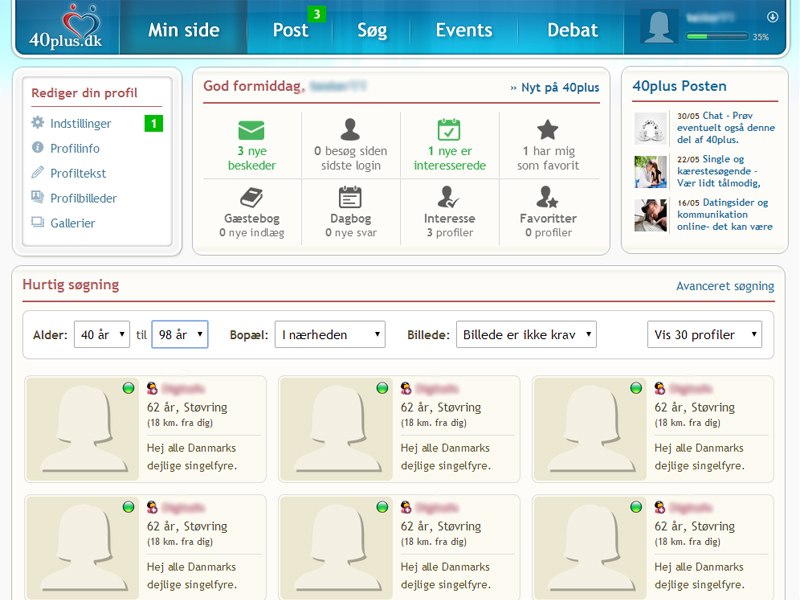 Den nye 40plus ankommer torsdag d. 12/6!